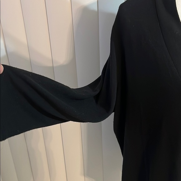 Torrid Black Open Front Women's Sweater 3/4 sleeve - Picture 2 of 5